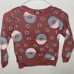 Brand New Girls Star Wars long sleeve knit